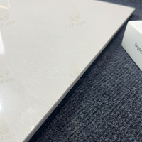 Carrelage poli 600x600 mm à texture marbre, antidérapant et résistant à la moisissure, adapté aux sols et aux murs.