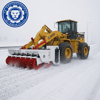 Machine de dégivrage routier haute performance, équipement d'entretien routier hivernal pour chargeurs coulissants et tracteurs
