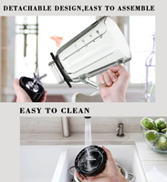 Mixeur Électrique Haut de Gamme en Acier Inoxydable pour la Cuisine et les Jus – Machine à Jus Efficace