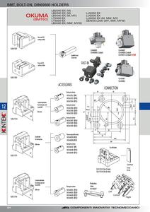 ที่ยึดเครื่องมือตัดกัด CNC เหล็กที่ใส่เครื่องมือกลึงบาร์และ Bmt60 Okuma - Product Image 2