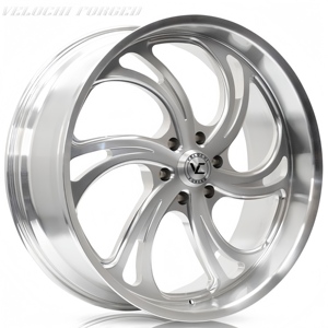 Rines de Aluminio Forjado Velochi con Acabado Plateado Pulido, Diseño Cóncavo Profundo, de 18, 19, 20, 21, 22, 23 y 24 Pulgadas para Chevrolet y Cadillac - Product Image 2