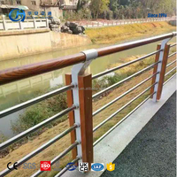 Barandilla de Seguridad para Puentes y Carreteras, Resistente a Impactos, Personalizable, Galvanizada, Tipo Tubo, Q235/Q34