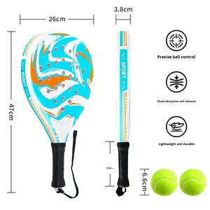 Juego de Raquetas de Tenis y Playa de ABS de Alta Calidad para Deportes al Aire Libre, Duraderas y con Logotipo Personalizable - Product Image 4