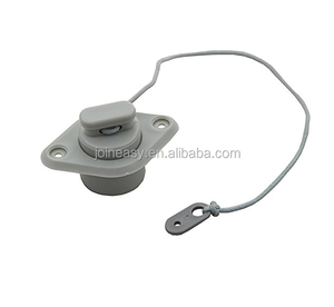 Tapón de drenaje de PVC marino, enchufe de cable de popa, salida de efluente para barcos, Kayaks para pesca, válvulas de drenaje de alambre a la deriva, equipo de pesca - Product Image 6