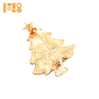 Broche de la Série Noël 2026, motif Arbre de Noël, Élan, Chapeau, Flocon de neige, Fleur de poitrine, avec décoration en strass et émail goutte d'huile