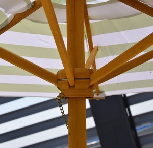 Sunny Sprout Kids' <b>Outdoor</b> <b>Lounger</b> with Matching Striped Umbrella children's Patio Chaise Lounge single <b>chair</b> and side table - Product Image 5