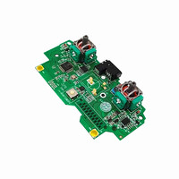 Carte de circuit imprimé (PCB) de contrôleur de vitesse de moteur CC, assemblage PWB, masque de soudure vert double face FR-4, personnalisé OEM en gros