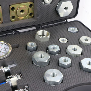 Kit de reparación de bridas de bomba, válvula de distribución y tapón de medición de presión para tuberías hidráulicas de martillos excavadores, de aluminio - Product Image 1