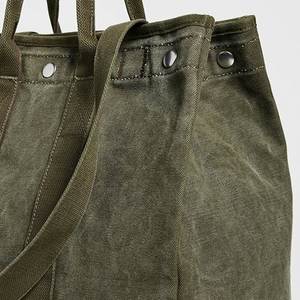 Bolsa de Mano Grande de Lona Personalizada con Bordado para Mujer, Bolsa de Hombro Impermeable y Portátil para Viajes de Invierno, Primavera, Verano y Otoño - Product Image 3