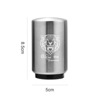Ouvre-bouteille magnétique créatif, design de logo personnalisé, ouvre-bouteille en acier inoxydable, outil portable, vente en gros personnalisée