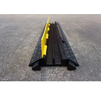Protector de Cables para Automóviles, Reflectante, Amarillo y Negro, de Plástico Industrial, de Fábrica OEM