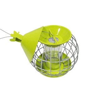 Fil de métal durable et facile à nettoyer, résistant aux écureuils, mangeoires suspendues pour animaux de compagnie, fer conçu pour les oiseaux sauvages. - Product Image 2