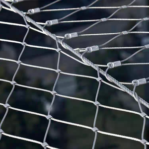 Customized Flexible Bird Shell Stainless Steel Cable <strong>Mesh</strong> Plain Garden Plant Climbing <strong>Gabion</strong> <strong>Mesh</strong> Monkey Cage Australia Cutting - Product Image 5