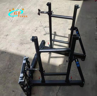 Sistema de Soporte de Suelo Curvo y Arqueado para Pantallas LED de Aluminio con Certificado TUV, Portátil