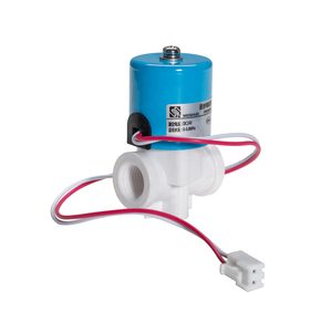 Meishuo ltd válvula solenóide elétrica, válvula de entrada 12 / 24v dc para sistema de filtro de água reversa ro - Product Image 3