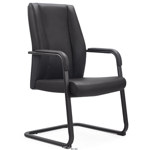 Silla de Oficina Ejecutiva de Cuero PU Negro Marrón al por Mayor con Reposabrazos y Gran Capacidad de Carga - Product Image 6