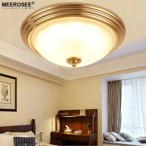 עגול LED תקרת יוקרה מנורת תקרת זכוכית פשוטה שחור וזהב אור LED תליון לחדר אוכל מטבח MD85128 - Product Image 6