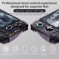 Console de jeu vidéo portable Anbernic RG557, Android 14, écran AMOLED HD de 5,48 pouces, 5500 mAh, Wi-Fi 6E pour les jeux PS2 3DS