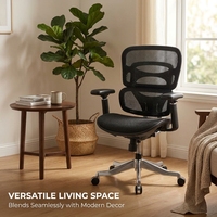 Chaise de bureau et de gaming AOR à haute capacité de charge, cadre renforcé en nylon, réglable en hauteur, rotation à 360 degrés, vente en gros d'usine