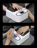 Professionnel 48w Pro Cure Sans Fil Double Lumière Rechargeable Sans Fil UV LED Gel Sèche Lampe à Ongles pour Salon Manucure