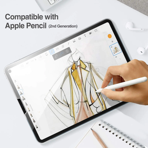 Protecteur d'écran pour iPad Pro 12.9 2022 2021 <span class=keywords><strong>2018</strong></span> 2017 Verre trempé pour iPad Air 13 2024 PRO 13 ''<span class=keywords><strong>Film</strong></span> de couverture complète pour tablette - Product Image 5