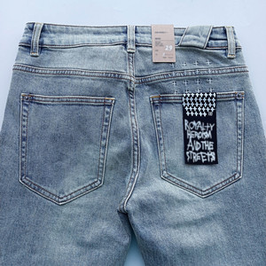 <b>Top</b> Quality Luxury Hip Hop Ksubiy Jeans Mens Pants Trousers Stacked Denim <b>Y2K</b> Distressed Designer Brand Ksubis Jeans for Men - Product Image 4