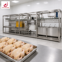 Ligne de machine d'abattage de volailles à fonctionnement facile, en promotion, avec alimentation 380V pour usine de transformation de poulet