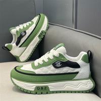 MK011 Nouveauté Printemps Chaussures de Sport Chunky pour Hommes Baskets Décontractées à Semelle Épaisse Élégantes et Tendance Polyvalentes Sneakers Premium pour Hommes