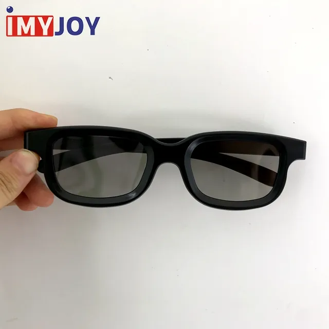 अच्छी गुणवत्ता काले रंग के लिए 3D चश्मा 3d 4d 5d 6d 7d सिनेमा