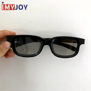 Good quality black color 3D glasses for 3d 4d 5d 6d 7d cinema