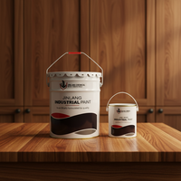 Revêtement pour bois en polyuréthane haute dureté, teinture à base d'eau, vernis transparent pour le revêtement des meubles en bois