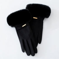 Gants d'hiver chauds 100 % coton à doigts complets, disponibles en gros, ajustables, personnalisables et tendance