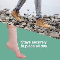 Chaussettes de compression rembourrées pour la protection du talon et du tendon d'Achille, pour la bursite, la tendinite et les douleurs tendineuses