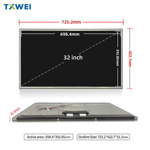 Độ sáng cao 1920*1080 Độ phân giải 32 inch TFT <span class=keywords><strong>LCD</strong></span> Panel module với LVDS giao diện - Product Image 5