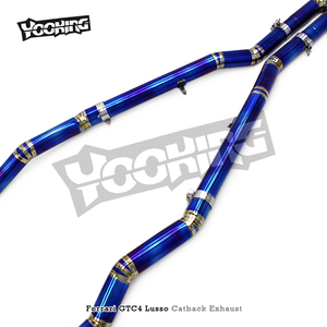 Valvetronic Catback Exhaust Piper for Ferrari GTC4 Lusso Lusso T 2016- Titanium <strong>Tuning</strong> Exhaust System - Product Image 6