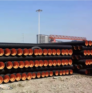 Sn6 400 mét tường sóng HDPE nhựa cống ống bền ống thoát nước với dwc giá cả cạnh tranh - Product Image 5