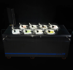 <span class=keywords><strong>Machine</strong></span> à glaces et sorbets professionnelle <span class=keywords><strong>PRO</strong></span> V8 Gelato Upgrade Shop Certifiée NSF Swirl Maker Pozzetti - Product Image 2