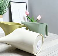 Arrosoir en plastique à long bec avec poignée, léger, pour jardin, balcon, plantes d'intérieur, fleurs, irrigation quotidienne