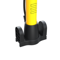 Pompe à vélo en acier de haute qualité Baimei, pompe à pied pour vélo, gonfleur de pneus de vélo haute pression 160 PSI pour vélo de route et voiture