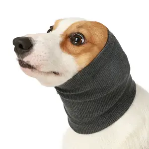 Dog Ear Cover for Anxiety Relief Dog Calming Hood for Grooming and Bath Drying Pet Cats and Dogs Ear Protector Ear Muffs