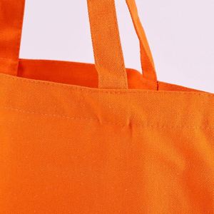 Bolsa de Mano de Lona de Algodón de 16 oz, Económica, Reutilizable, con Cierre Superior, Resistente, Gran Capacidad, con Bolsillos - Product Image 4