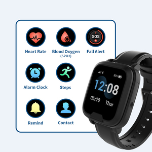 Nuovo Prodotto Innovativo Eview EV06: Orologio di Sicurezza con SOS, Rilevamento Cadute, Monitoraggio Frequenza Cardiaca, BLE, Allarme Intelligente per Anziani - Product Image 2