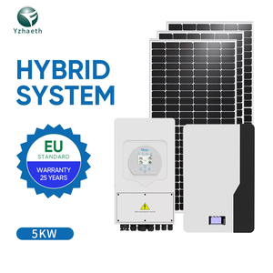 5KW 10KW 15KW 20kW hoàn thành tất cả trong một ban công nhà lai off-lưới ongrid bảng điều khiển năng lượng mặt trời năng lượng hệ thống năng lượng Kit - Product Image 1