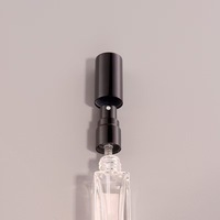 Flacon de parfum vide en verre avec pompe pulvérisatrice, atomiseur de luxe carré, 3ml, 5ml, 10ml, 20ml, 30ml, pour huile de parfum, vente en gros