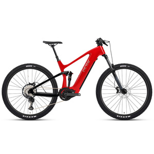 Vélo de montagne à assistance électrique, cadre en fibre de carbone Soft-Tail, moteur central M510, 12 vitesses, freins à disque doubles, suspension, 27,5/29 E - Product Image 1