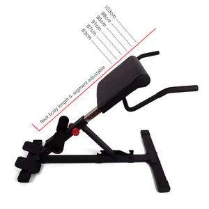 <span class=keywords><strong>Chaise</strong></span> romaine pliante réglable super étendue 30-40-50 degrés pour l'exercice des muscles du dos utilisée avec des bancs et des supports - Product Image 2
