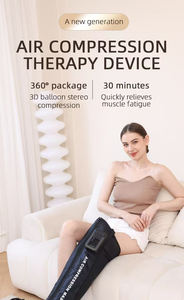 Los más vendidos Máquina de masaje de recuperación eléctrica de 4 cámaras Botas de compresión de aire Terapia Masajeador de piernas - Product Image 3