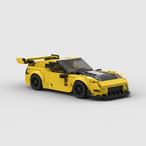 Modèle <span class=keywords><strong>de</strong></span> véhicule d'ingénierie en plastique ABS à succès avec aile arrière mobile, ensemble <span class=keywords><strong>de</strong></span> blocs <span class=keywords><strong>de</strong></span> construction, cadeau pour enfants, blocs <span class=keywords><strong>de</strong></span> construction DIY - Product Image 2
