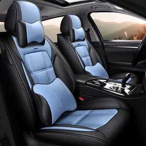 Accesorios universales para automóviles Pequeño MOQ Envío rápido <span class=keywords><strong>Precio</strong></span> de fábrica Juego completo Fundas universales para asientos de automóviles - Product Image 3