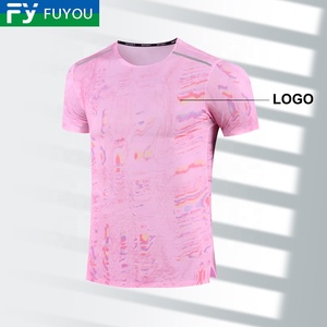 2526 Mùa Hè Mới Trọng Lượng Nhẹ 100% Polyester Thể Thao Thiết Lập Thoáng Khí Màu Hồng Chạy Bộ Áo Và Bóng Đá Hàng Đầu <span class=keywords><strong>Kit</strong></span> Cho Chạy - Product Image 1